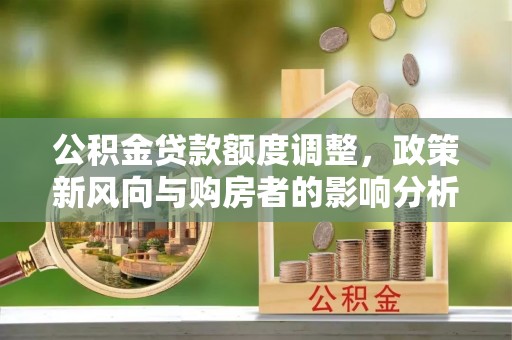 临沧公积金贷款额度调整，政策新风向与购房者的影响分析