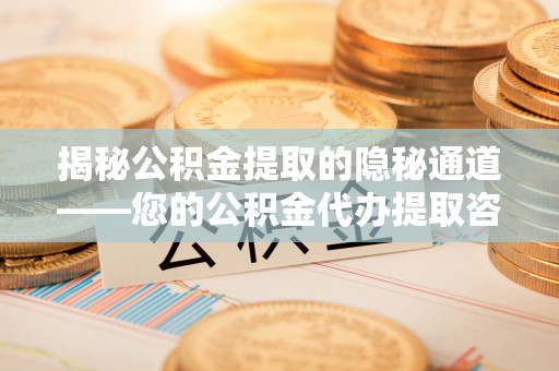 临沧揭秘公积金提取的隐秘通道——您的公积金代办提取咨询指南