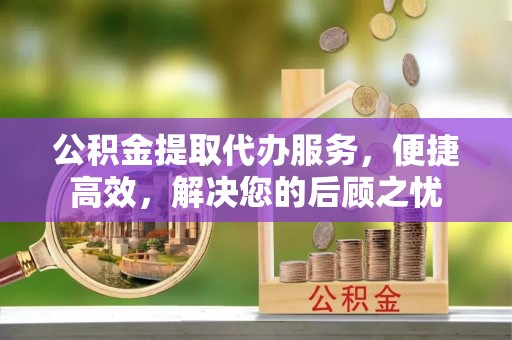 临沧公积金提取代办服务，便捷高效，解决您的后顾之忧