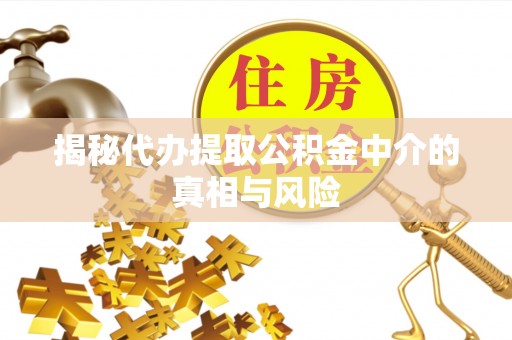 临沧揭秘代办提取公积金中介的真相与风险