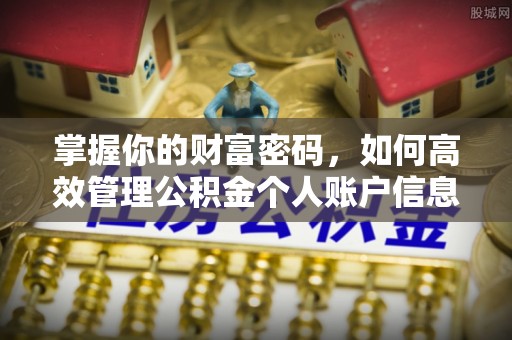 临沧掌握你的财富密码，如何高效管理公积金个人账户信息