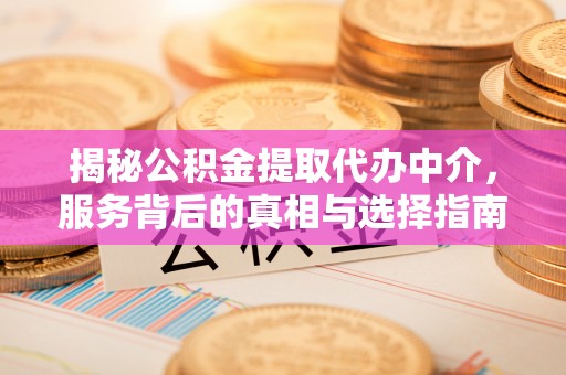 临沧揭秘公积金提取代办中介，服务背后的真相与选择指南