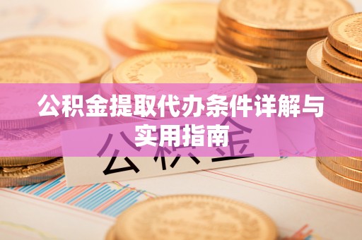 临沧公积金提取代办条件详解与实用指南