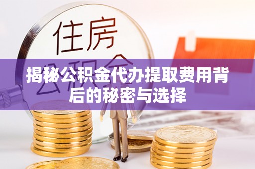 临沧揭秘公积金代办提取费用背后的秘密与选择