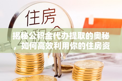 临沧揭秘公积金代办提取的奥秘，如何高效利用你的住房资金