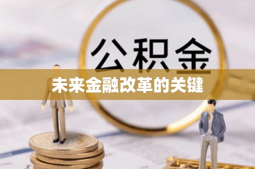 临沧未来金融改革的关键