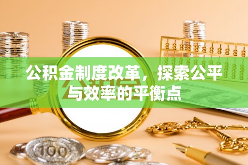 临沧公积金制度改革，探索公平与效率的平衡点