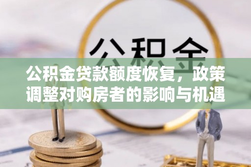临沧公积金贷款额度恢复，政策调整对购房者的影响与机遇