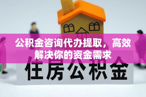 临沧公积金咨询代办提取，高效解决你的资金需求