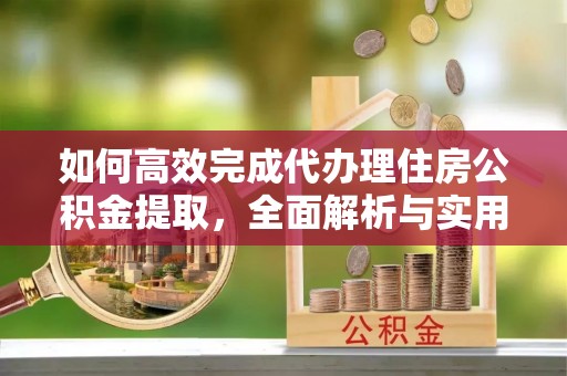 临沧如何高效完成代办理住房公积金提取，全面解析与实用技巧