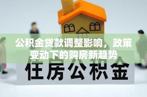 临沧公积金贷款调整影响，政策变动下的购房新趋势