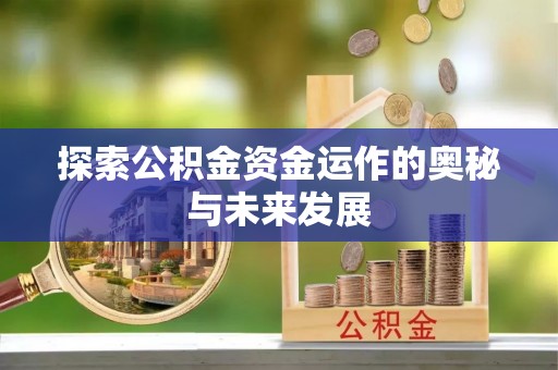 临沧探索公积金资金运作的奥秘与未来发展