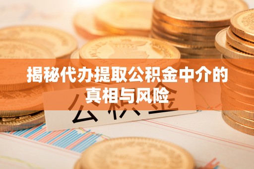 临沧揭秘代办提取公积金中介的真相与风险
