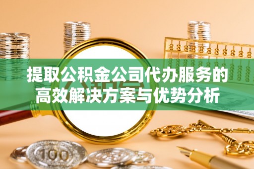 临沧提取公积金公司代办服务的高效解决方案与优势分析