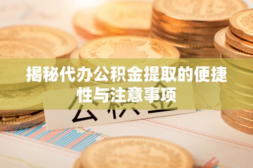 临沧揭秘代办公积金提取的便捷性与注意事项