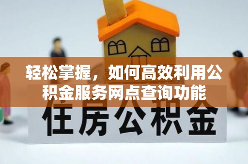 临沧轻松掌握，如何高效利用公积金服务网点查询功能