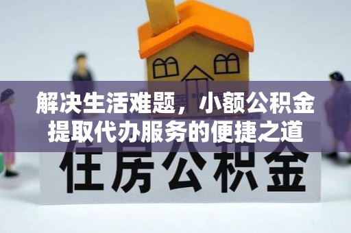 临沧解决生活难题，小额公积金提取代办服务的便捷之道