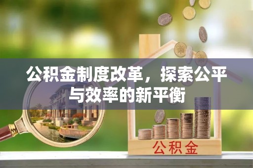 临沧公积金制度改革，探索公平与效率的新平衡