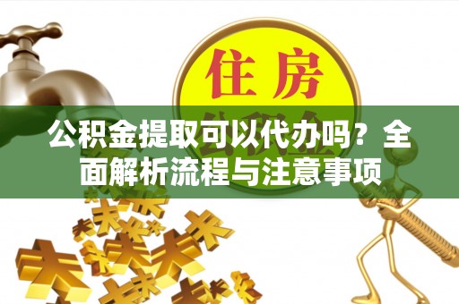 临沧公积金提取可以代办吗？全面解析流程与注意事项